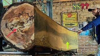 Teak wood from the 90's from Saradan Madiun costs 11 million to make a sawmill frame