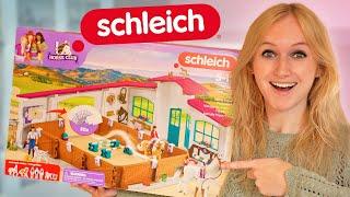 MEGA Schleich paarden RIJHAL unboxing!  + WINACTIE