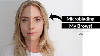 I Got My Eyebrows Microbladed! | Ashley Nichole Vlogs