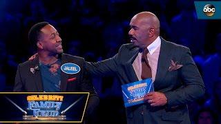 Jaleel White Hits ALL No.1 Answers - Celebrity Family Feud