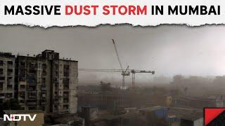 Mumbai Weather Today | Mumbai Witnesses First Rain Of Season, Accompanied By Massive Dust Storm