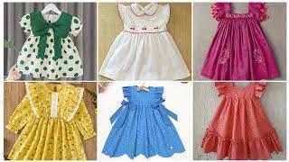 Latest Baby Chunat Frock Designs For Summer 2024 / Baby Girl Frocks Design