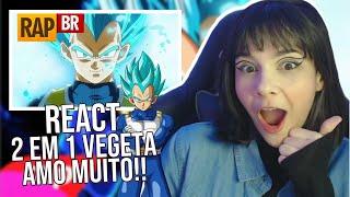 (REACT 2 em 1) - Raps do Vegeta - PURA MALDADE - (Dragon Ball) - (7Minutoz/Tauz)