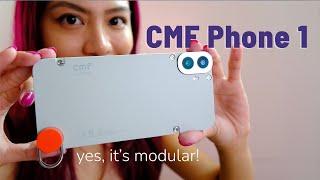 CMF Phone 1 first look: A MODULAR SMARTPHONE!