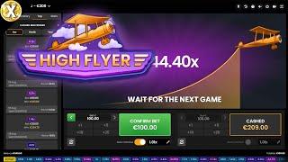  High Flyer (Pragmatic Play)  EPIC Big WIN New Crash Games!