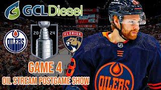 Oilers Defeat Panthers 8-1 In Game 4  - The GCL Diesel Oil Stream Postgame Show - 06-15-24