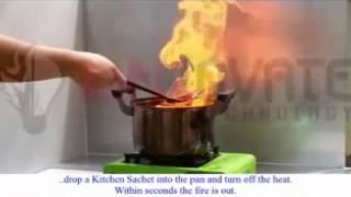 Cooking Oil Extinguisher Sachet
