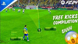 EA SPORTS FC 24 | Free Kicks Compilation #1 | PS5™ [4K60]