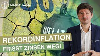 Raiffeisen MARKT INSIDE: Rekordinflation frisst Zinsen weg!