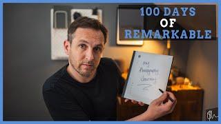 100 Days With My ReMarkable e-ink Paper Tablet