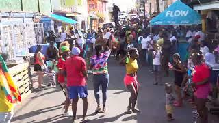 Kirani James Support Watch Party - Gouyave. 400m Olympic Men's Final