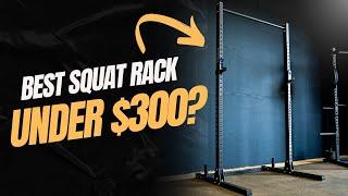 BEST SQUAT RACK UNDER $300? | GARAGE SQUAT RACK WITH PULL-UP BAR