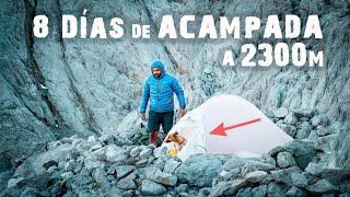 Acampada libre en ALTA MONTAÑA con perro - 8 DÍAS de travesía por el Anillo de PICOS DE EUROPA