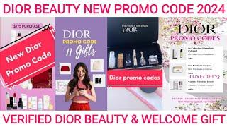 Dior Promo Code 2024 | Dior Beauty & Dior Welcome Gift | Verified Dior Promo Code Get Extra Discount