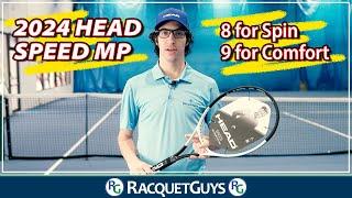 2024 HEAD Speed MP Tennis Racquet Review: Power, Control, Spin, Feel & Comfort.