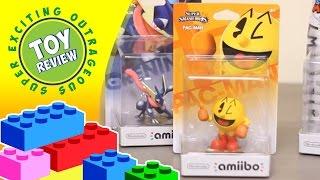 Pac Man Amiibo Nintendo Wii U Figure - Amiibo Review Toy Review