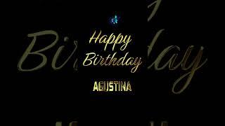 Happy Birthday Agustina