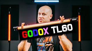 GODOX TL60 RGB TUBE LIGHTS REVIEW! THE BEST TUBE LIGHT TESTED SO FAR! 4 LIGHTS PACK!