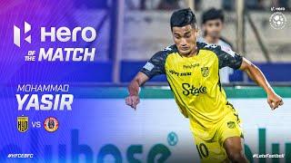Hero of the Match - Mohammad Yasir |  Hyderabad FC 2-0 East Bengal FC | MW 10, Hero ISL 2022-23