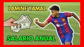  ¿Cuánto dinero GANA Lamine Yamal en el Barça? ¿Cuál es su VALOR de Mercado? 