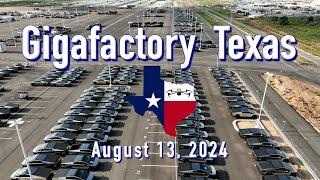 "No More Moderate Priced Cybertrucks". Tesla Gigafactory Texas  8/13/2024  8:21AM