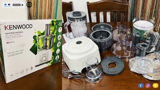 UNBOXING KENWOOD FOOD PROCESSOR | FDP65.750WH | SILVER | Mommy’s Kitchen