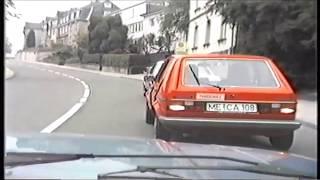 Mettmann 1980er  Schwarzbachstrasse Bis B7 Fahrt Historisch