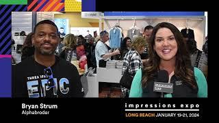 Alphabroder at Impressions Expo in Long Beach