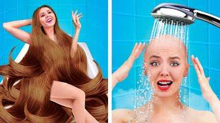 Long VS Short Hair Problems - Crazy Girly Problems with Hair | Thin Hair VS Thick Hair by La La Life