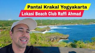 Beach Club Raffi Ahmad Yang Akan Segera Dibangun | Pantai Krakal Yogyakarta