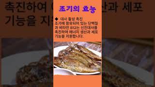 조기의 효능 #조기 #생선 #조기효능 #100세건강 #건강정보