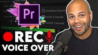 How To Record Voice Over Into Premiere Pro