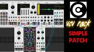 How to create a simple patch in VCV Rack 2 (FREE Modular Synth)