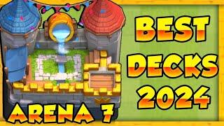 Best Arena 7 Decks (Royal Arena Decks) in Clash Royale | Best Clash Royale Arena 7 DECKS 2024