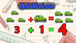 Basic Math Addition for kids l Kindergarten Educational video l math for kids