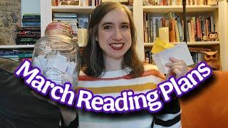 March Reading Plans | TBR Jar, 5 Star Predictions, Arrrgh Booked Book Club and more!