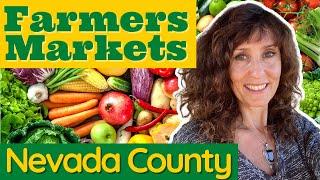 So many to choose from! | Farmers Markets Vlog | Nevada County Farmers Market