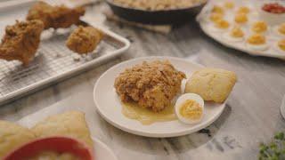 Fried Chicken and Buttermilk Biscuits  | Emeril Lagasse