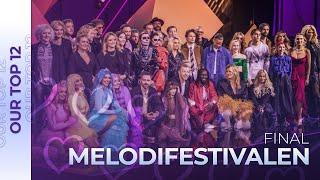 Melodifestivalen 2025 (Sweden) | Final | OUR TOP 12