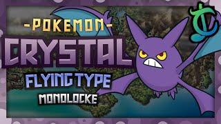 Pokémon Crystal Hardcore Nuzlocke - Flying Type Pokémon Only! (No items, No overleveling)