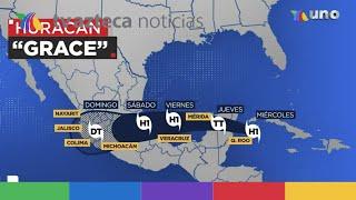 Huracán Grace tocaría tierra este jueves en Tulum, Quintana Roo