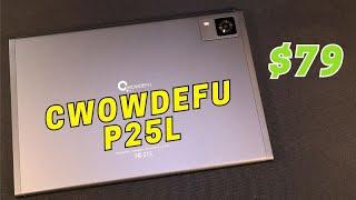 Огляд CWOWDEFU P25L - Ультрабюджетний планшет до $80 
