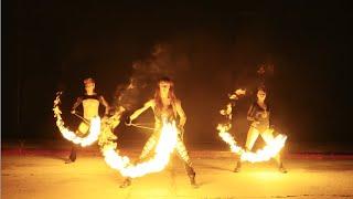 Fire Rope Dart Trio Choreography