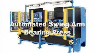 Automated Swing Arm Bearing Press | JR Automation | Product Demonstrations