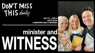 Come Follow Me New Testament Acts 22-28 (July 31-Aug. 6) Don't Miss This