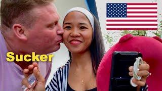 Filipina Wife Leaves Broken Husband for the USA!