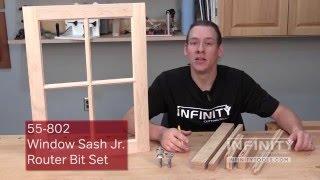 Infinity Cutting Tools - Using Window Sash Jr. Bits (55-802)