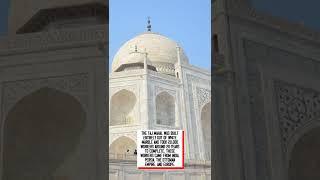 How was the Taj Mahal built? #shorts #tajmahal