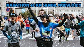 MARATHON 42 KM SAMBIL NGEVLOG!!!