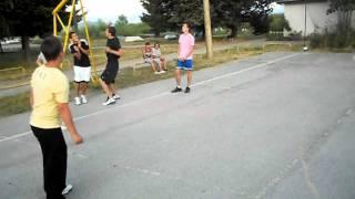 Nikola Jakimovski dunks